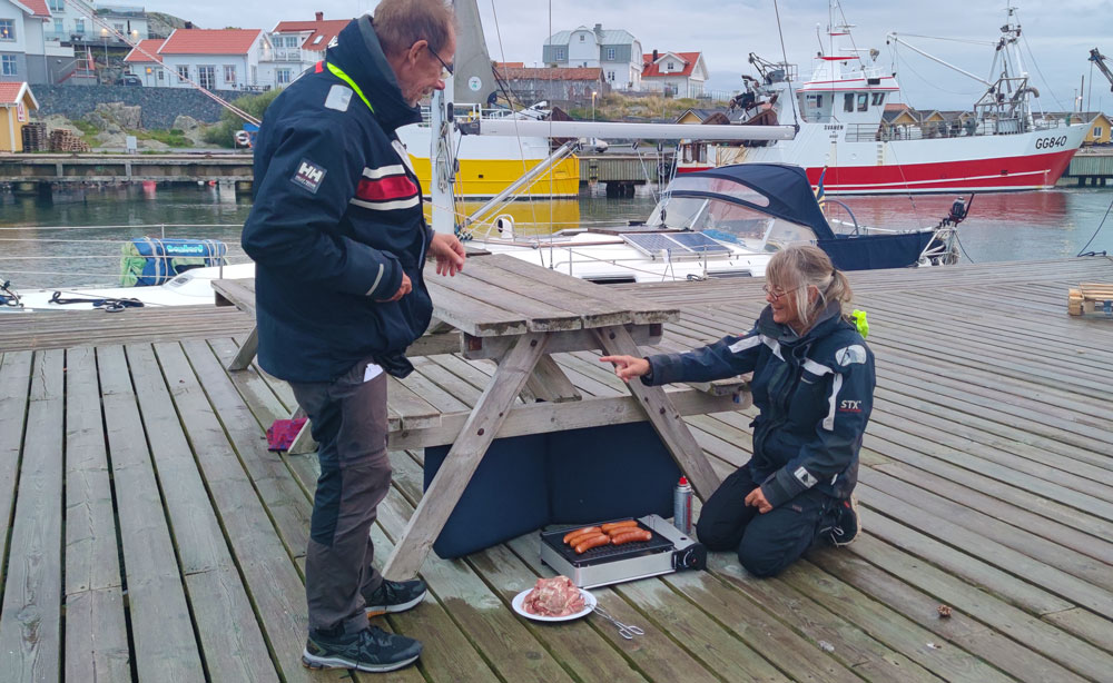 Grillning på Rörö