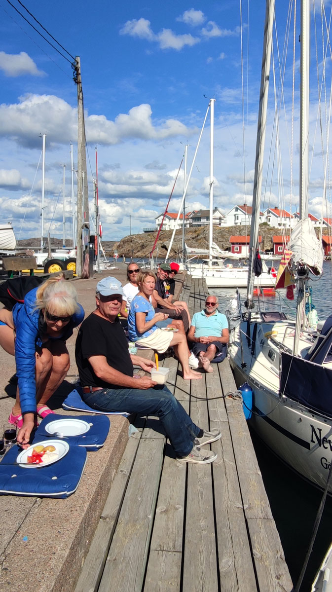 Avslutningslunch i Klädesholmen